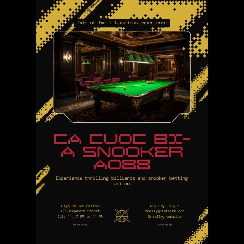 Ca cuoc bi-a snooker tai AO88