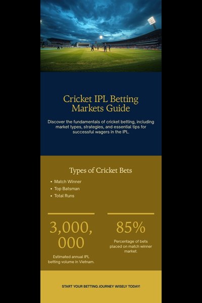 Các loại kèo Cricket IPL và cách đọc tỷ lệ cược tại AO88