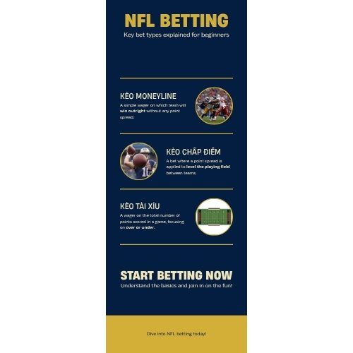 So sánh các loại kèo NFL Moneyline Point Spread Over Under tại AO88
