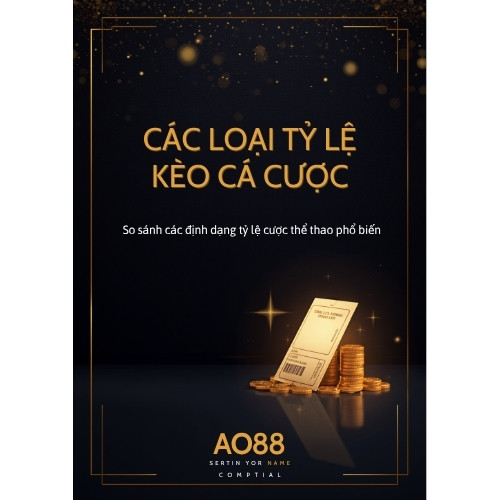 Các Loại Tỷ Lệ Kèo Cá Cược Thể Thao Tại AO88