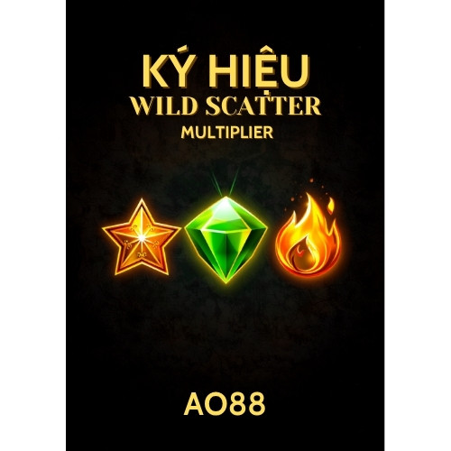 Ký Hiệu Wild, Scatter Và Multiplier Trong Slot Game Tại AO88