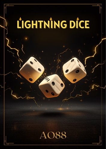 Infographic minh hoa bang ty le cuoc va co che Lightning Multiplier trong Lightning Dice tai AO88