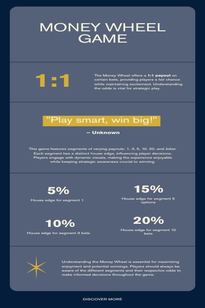 Infographic phan tich cac o cuoc va house edge Money Wheel tai AO88