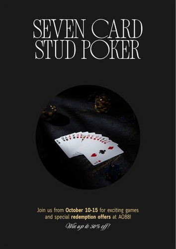 Seven Card Stud Poker tai AO88 luat choi va chien luoc thang
