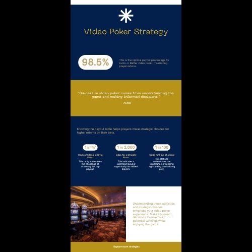 Bảng trả thưởng Video Poker Jacks or Better tại AO88